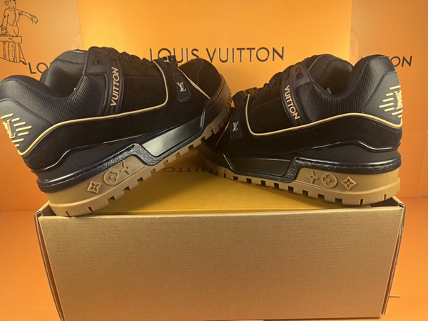 ルイヴィトン靴角部分ディテール